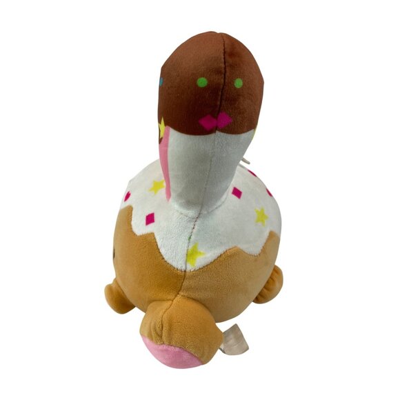 Fiesta Smooshy Mushy Plush Bitsy Bunny Ice Cream Stuffed Animal Toy - Picture 3 of 11